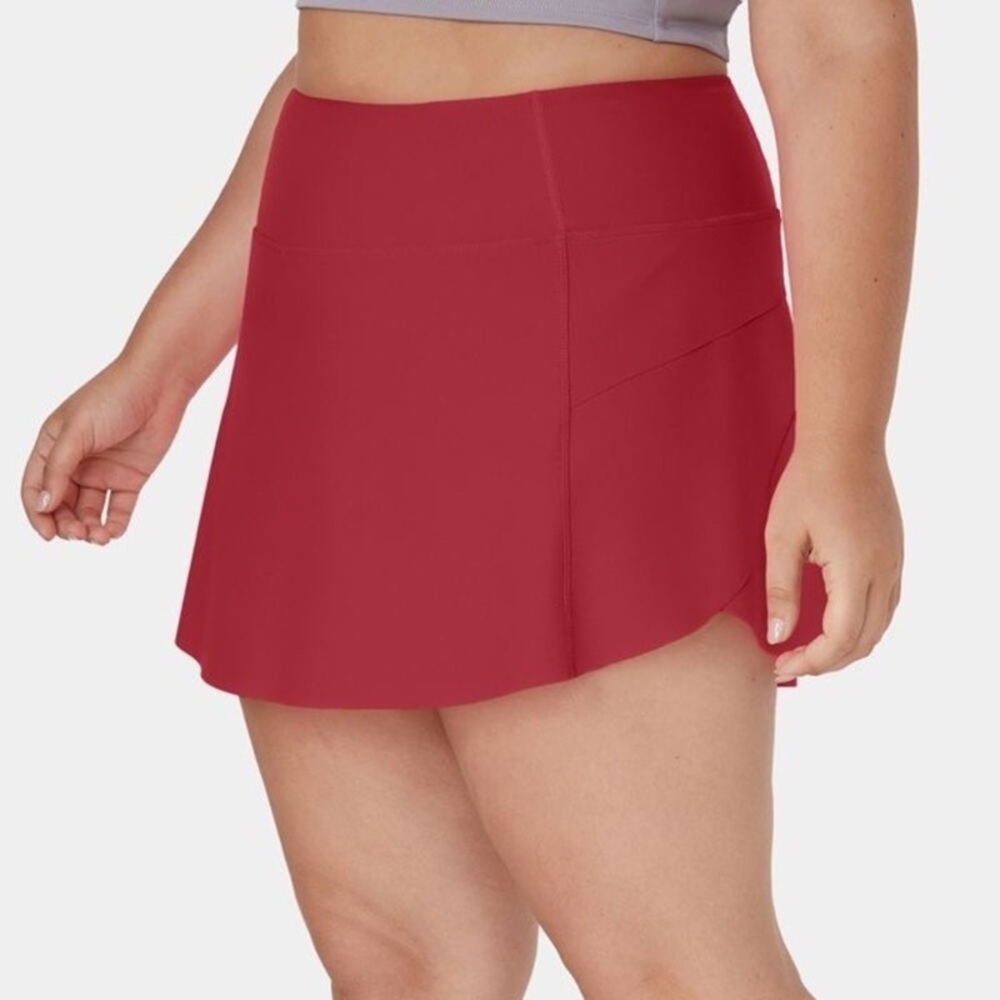 Red Athletic Skort